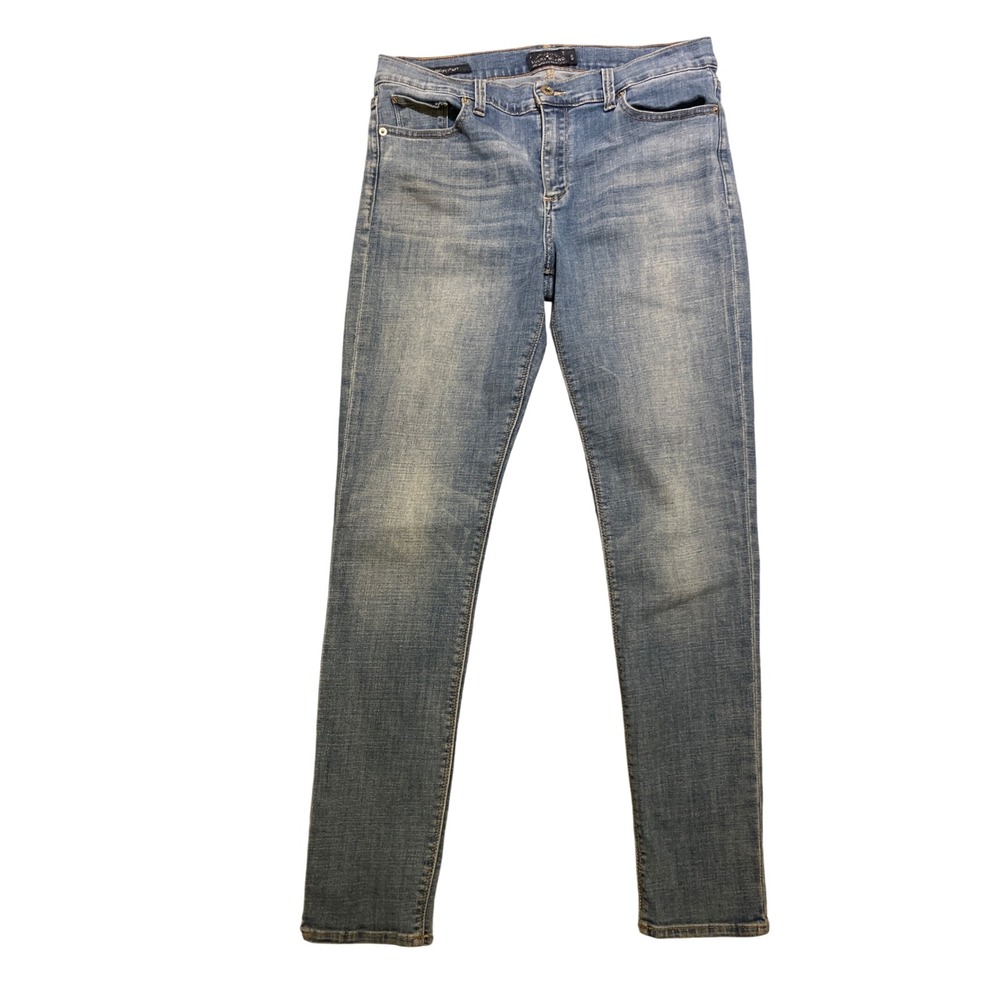 Lucky Brand Jeans Women's Size 12 Blue Brooke Skinny Medium Wash‎ Denim Casual